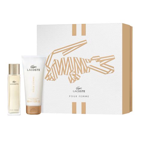 Lacoste pour Femme zestaw woda perfumowana 50 ml balsam do ciała