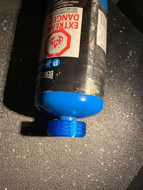 CGA-600 Threaded Cap (Disposable Cylinder) by Diamondback149 - MakerWorld