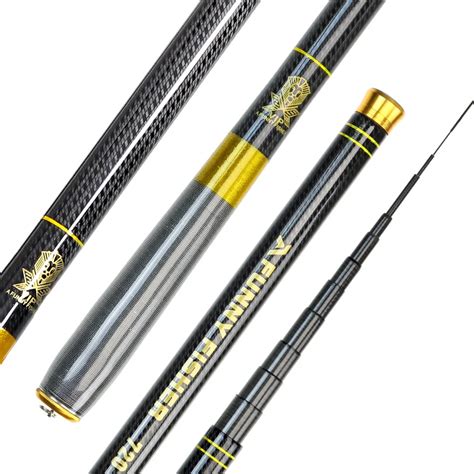 Josby Ultralight Telescopic Freshwater Fishing Rod Super Hard Carbon