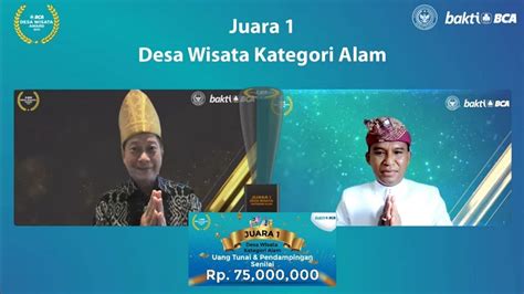 Bca Umumkan Pemenang Desa Wisata Awards 2021 Iconomics