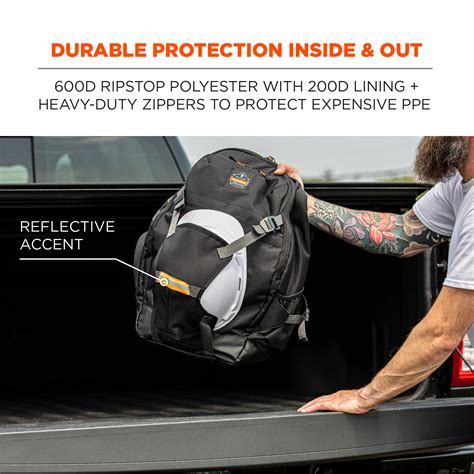 Ppe Jobsite Backpack Work Gear Bag Ergodyne