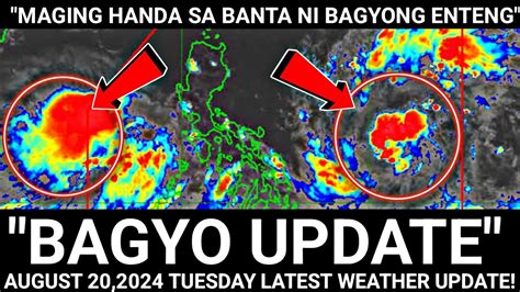 Bagyo Update Banta Ni Bagyong Enteng Mas Malakas Mag Ingat Sa Bugso