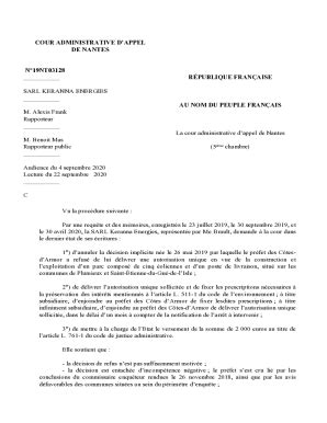 Remplissable En Ligne Cour Administrative D Appel De Nantes 5me