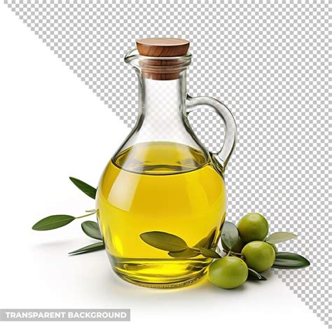 Premium Psd Psd Olive Oil Isolated Without Background