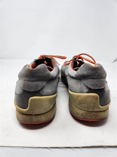 Ecco Biom Natural Motion YAK Gray Orange Men's UK 45… - Gem