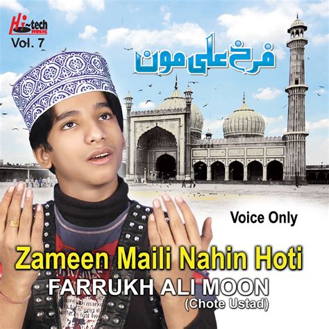 Zameen Maili Nahin Hoti Vol 7 Islamic Naats Album By Farrukh Ali