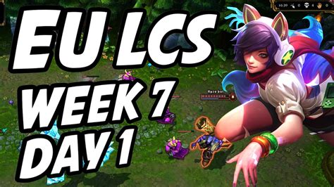 Eu Lcs Week Gia Vs Vit Roc Vs Og League Of Legends Lol