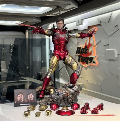 杯麵宅品 年q 預購 野獸國 HOT TOYS QS 鋼鐵人 鋼鐵人MK 免運 可動 露天市集 全台最大的網路購物市集