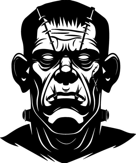 Iconic Frankenstein Silhouette Capturing The Classic Monster For