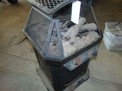 char broil gas fire pit iron horse auction company