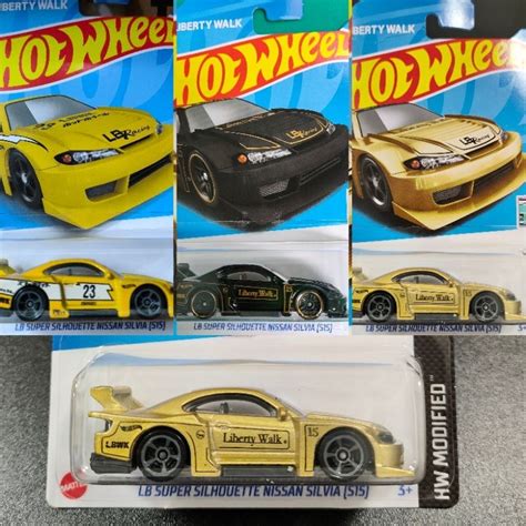 Hot Wheels LB SUPER SILHOUETTE NISSAN SILVIA S15 LBWK SILVIA S13 Shopee Malaysia