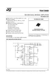 TDA7266D13TR Datasheet PDF ST Microelectronics AiPCBA