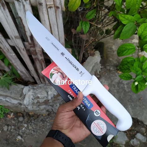 Jual Pisau Sembelih Inchi Cm Tramontina Butcher Knife Passador