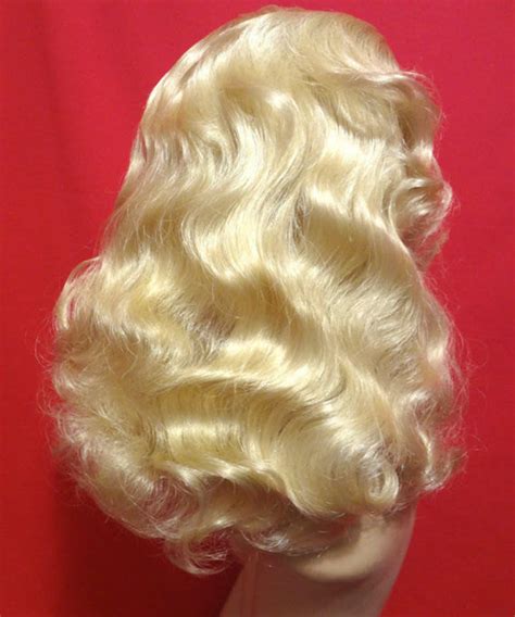GINGER ROGERS WIG Lace Front Drag Queen Wig Platinum Blonde Etsy