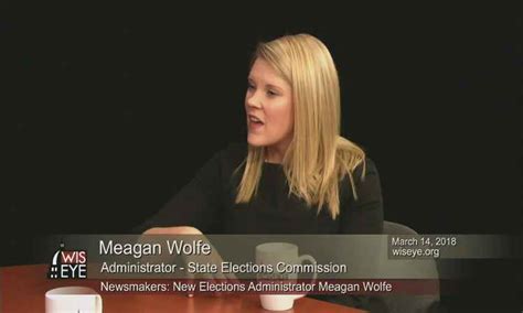 Newsmakers: Elections Administrator Meagan Wolfe - WisconsinEye