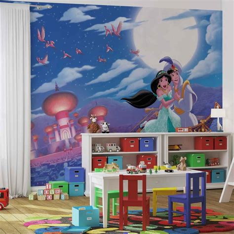 Księżniczki Disney a Jasmine Aladdin Fototapeta Tapeta Kup na Posters pl