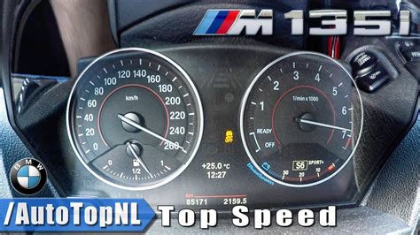 Bmw M135i Acceleration And Top Speed 0 250kmh By Autotopnl Youtube