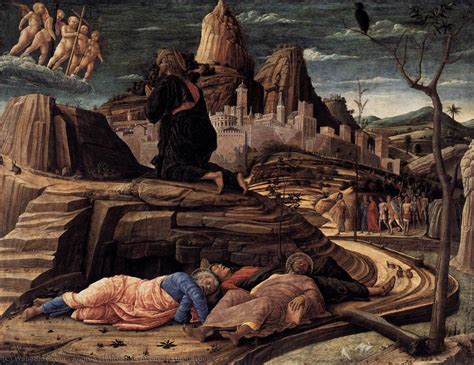 Agonía en el Huerto 1459 de Andrea Mantegna 1431 1506 Italy