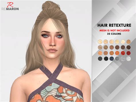 The Sims Resource TO0708 Hair Retexture Mesh Needed