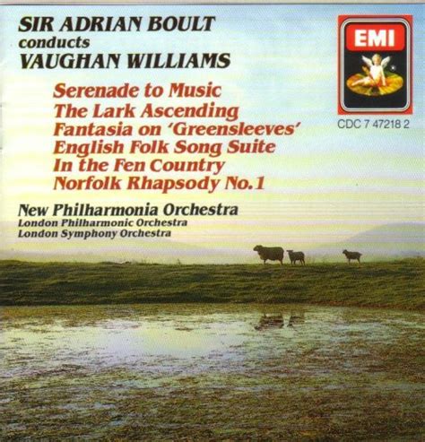 Vaughan Williams Serenade To Music Lpo Lso Amazon Es Cd Y Vinilos