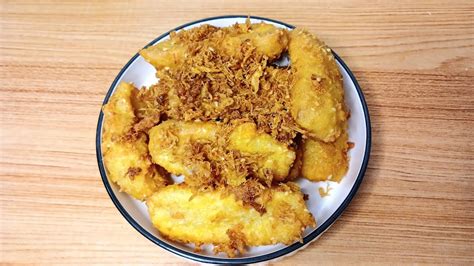 Resepi Tepung Piasang Goreng Rangup Macam Gerai Pisang Goreng Tanpa