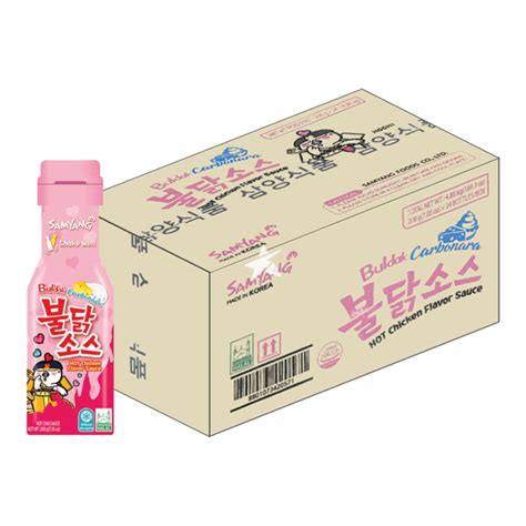 Buy Samyang Buldak Hot Chicken Flavour Hot Chili Sauce Carbonara G Box Of Korean