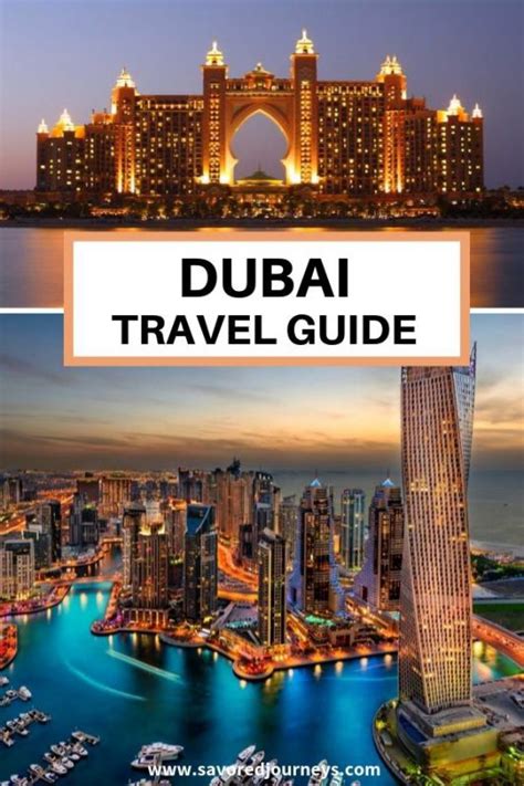 Essential Travel Guide To Dubai Infographic Savored Journeys