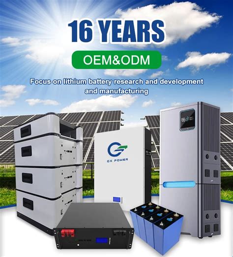 Home Energy Storage System 48v 51 2v 100ah 200ah Lifepo4 5kwh 10kwh Household Solar Energy