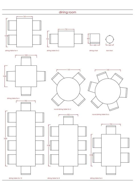 10 chair dining table dimensions - Son Cloutier