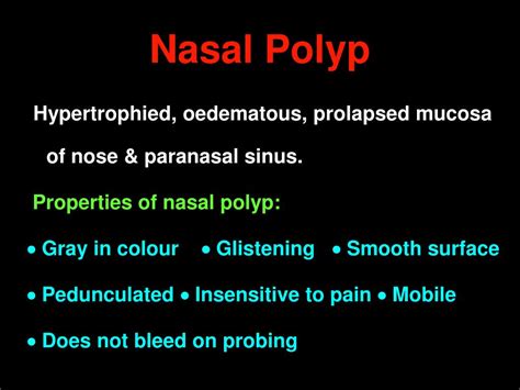 Ppt Nasal Polyps Powerpoint Presentation Free Download Id 602549