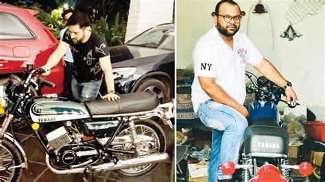 Bike Restored In City Impresses Ms Dhoni Star Of Mysore