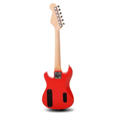 30” Kids Electric Guitar With Built In Speaker Pack And Amp Red Crazy