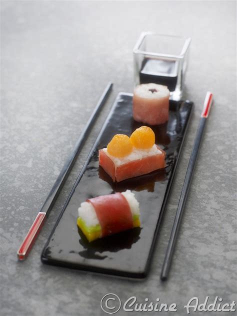 Sushis Sucr S Sal S La Charcuterie Et Fruits D T Recette Pour L