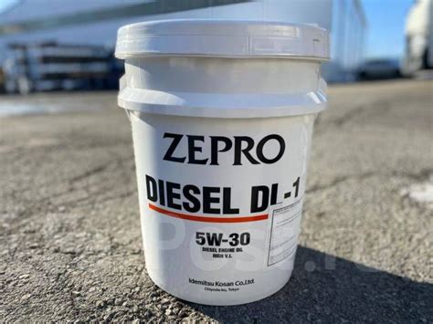 Моторное масло Idemitsu Zepro Diesel DL-1 5W30 20л, полусинтетическое ...