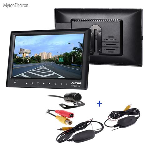 Bluetooth Led Screen Inch Car Fpv Monitor With Mp Tf Usb