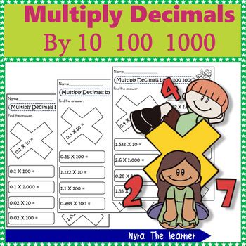 Multiply Decimals By Th Grade By Nyra The Learner