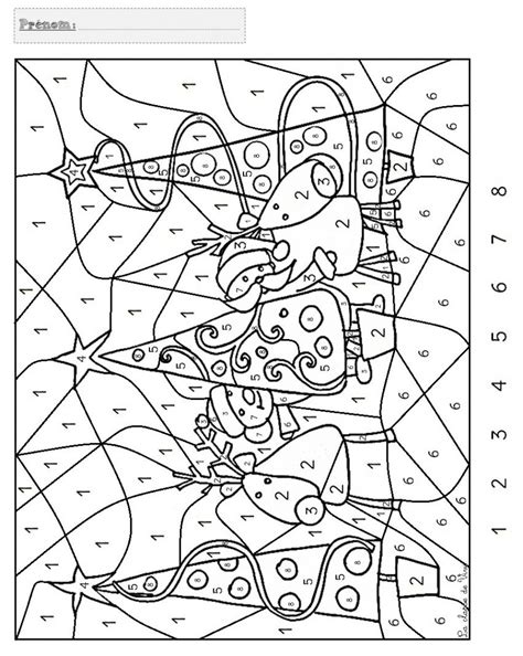 Coloriage Magique Gs Nombres Coloriage Magique