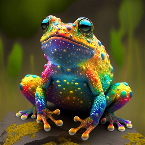 The Rainbow Frog By Fatalvenom26 On Deviantart