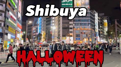 Suasana Halloween Di Shibuya Jepang Cosplay Jadi Polisi Youtube