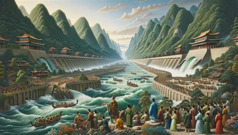 Dayu Controls the Great Flood - Mythology Vault