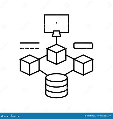 Microservices Icon. Vector On A White Background. | CartoonDealer.com ...