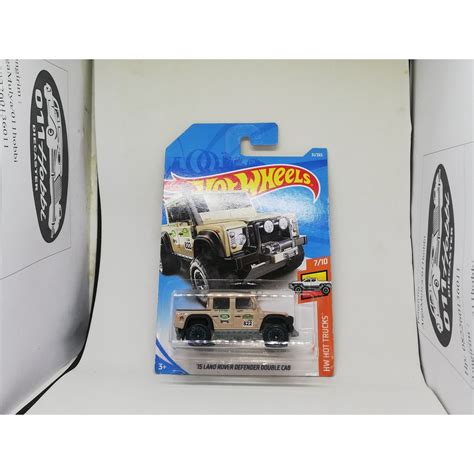 Jual Hot Wheels Land Rover Defender Double Cab Shopee Indonesia