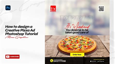 How To Design A Creative Pizza Ad For Social Media Ii Photoshop