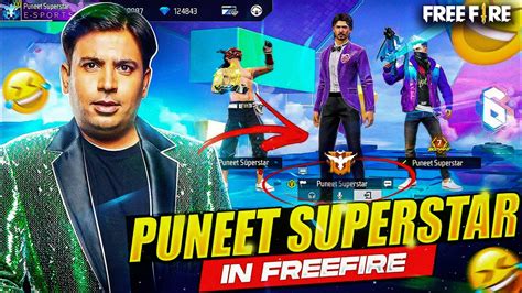 Lord Puneet Playing Free Fire Puneet X Ff Puneet Superstar In Free