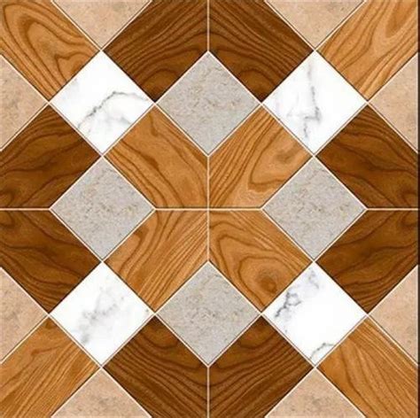 Multicolor Digital Porcelain Digital Floor Tiles Thickness