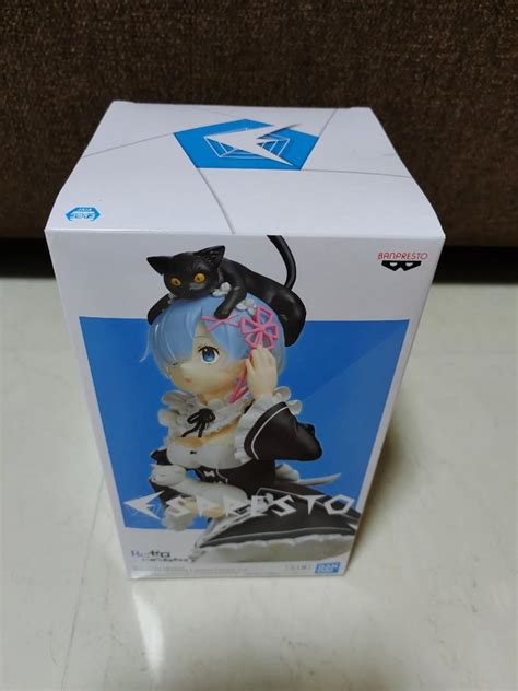 Re Zero Rem Maid Dress With Cats Espresto Figure Hobbies And Toys
