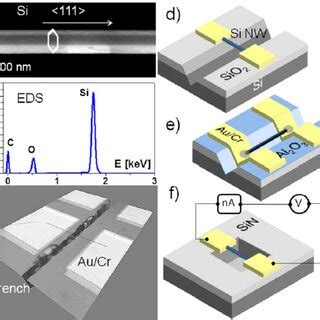 A A Typical Suspended Si Nanowire I V Curve Red Line And Its