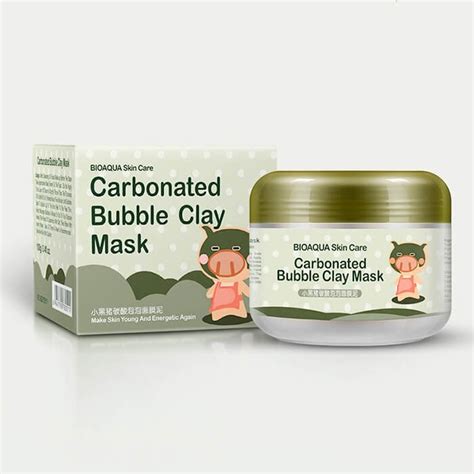 Пузырьковая маска Bioaqua Carbonated Bubble Clay Mask – купить в Москве ...