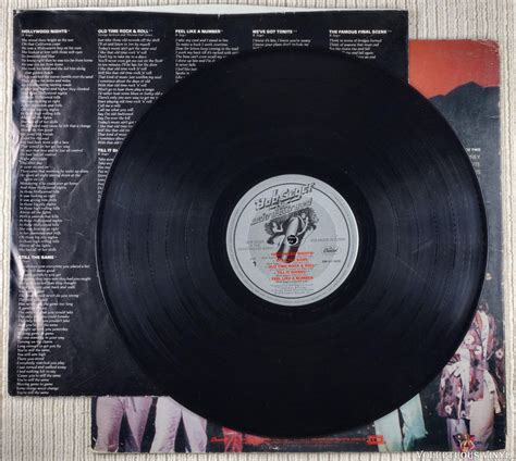 Bob Seger And The Silver Bullet Band ‎ Stranger In Town 1978 Vinyl Lp