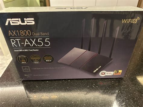 Asus AX1800 Dual Band RT-AX55, Computers & Tech, Parts & Accessories ...